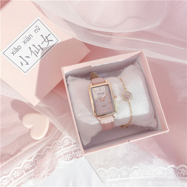 Reloj Elegante para Mujer Estilo Coreano - Diseño Minimalista y Sofisticado
