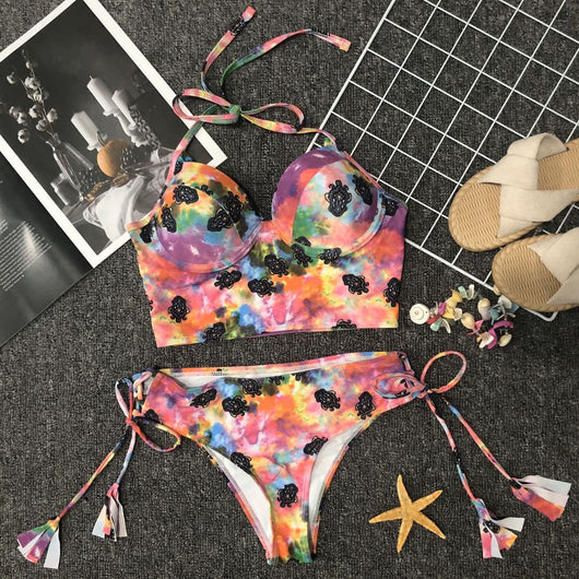 Bikini Deportivo con Diseño Asimétrico - Traje de Baño Moderno para Mujer - Image 10