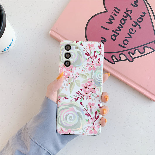 Funda Protectora para Teléfono con Diseño de Flores Láser - Image 10
