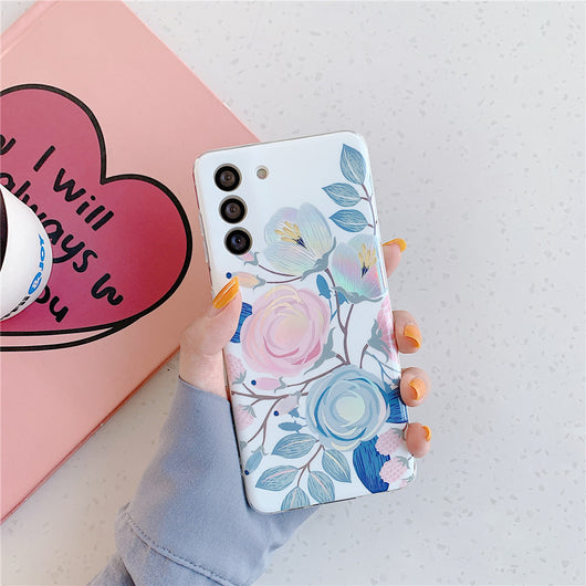 Funda Protectora para Teléfono con Diseño de Flores Láser - Image 7