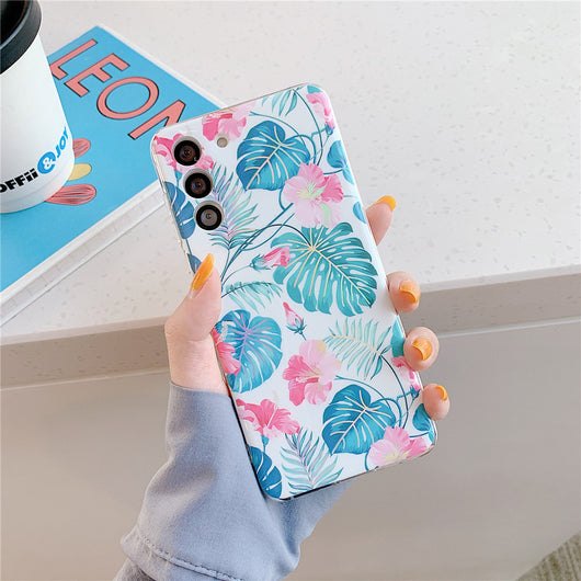 Funda Protectora para Teléfono con Diseño de Flores Láser - Image 5