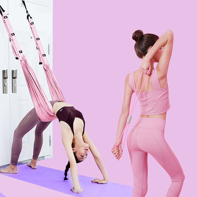 Cinturón de Estiramiento con Cuerda para Fitness Casero - Entrenador de Flexibilidad para Mujeres - Image 8