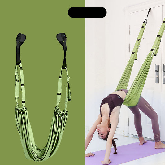 Cinturón de Estiramiento con Cuerda para Fitness Casero - Entrenador de Flexibilidad para Mujeres