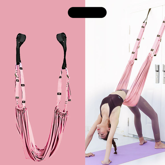 Cinturón de Estiramiento con Cuerda para Fitness Casero - Entrenador de Flexibilidad para Mujeres