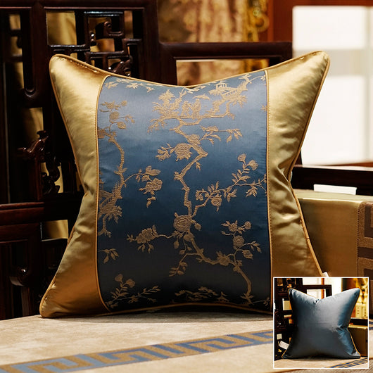 Funda de Almohada Clásica para Sofá Caoba - Elegancia Atemporal - Image 11