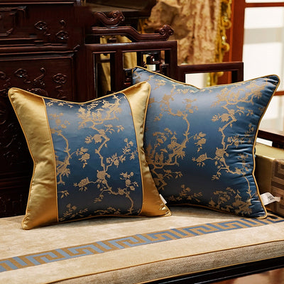 Funda de Almohada Clásica para Sofá Caoba - Elegancia Atemporal - Image 8