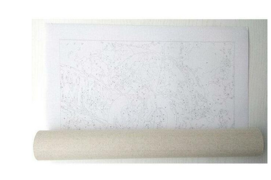 Kit de Pintura por Números - Cesta de Flores Caídas - Image 3