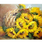 Kit de Pintura por Números - Cesta de Flores Caídas