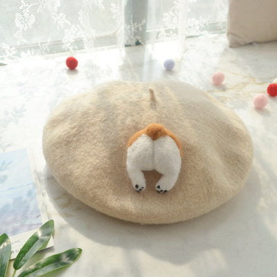 Boina Adorable con Estampa de Corgi - Image 12