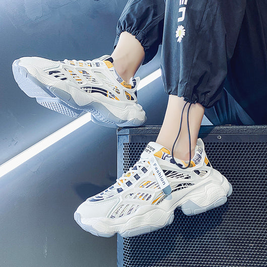 Zapatillas Deportivas Blancas Casual con Plataforma - Estilo Dad Shoes Trendy - Image 10