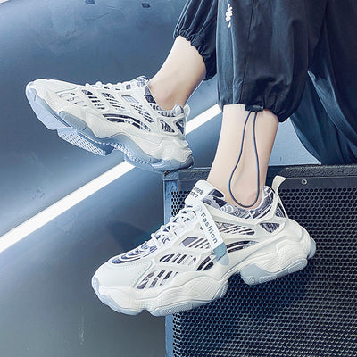Zapatillas Deportivas Blancas Casual con Plataforma - Estilo Dad Shoes Trendy - Image 5