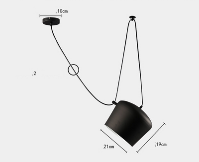 Lámpara Colgante LED de Diseño Moderno para Comedor y Restaurante - Image 6
