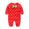 Pijama Enterizo de Algodón con Lazo para Bebé Niño y Niña