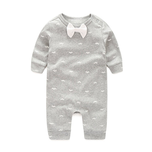 Pijama Enterizo de Algodón con Lazo para Bebé Niño y Niña - Image 2
