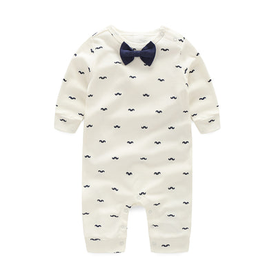 Pijama Enterizo de Algodón con Lazo para Bebé Niño y Niña - Image 5