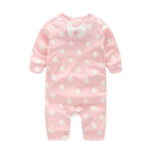 Pijama Enterizo de Algodón con Lazo para Bebé Niño y Niña - Image 6
