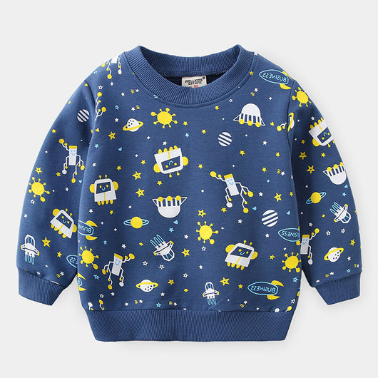 Suéter Infantil Primavera Otoño Versátil - Image 10