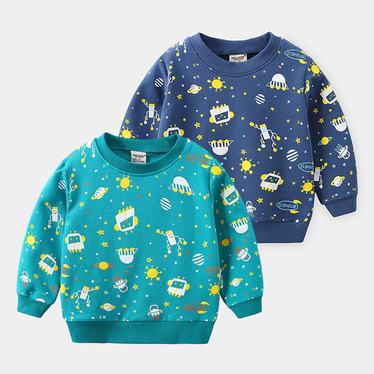 Suéter Infantil Primavera Otoño Versátil