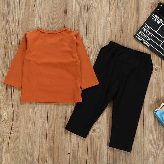 Conjunto Infantil Estampado Zorro - Playera y Pantalón Manga Larga - Image 3