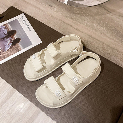 Sandalias Planas Cómodas para Mujer con Diseño Minimalista - Image 6