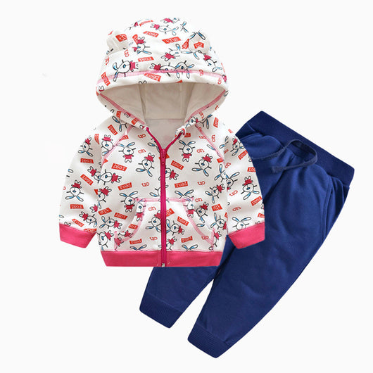 Conjunto de Dos Piezas Infantil en Terciopelo Cristal con Cierre - Image 11