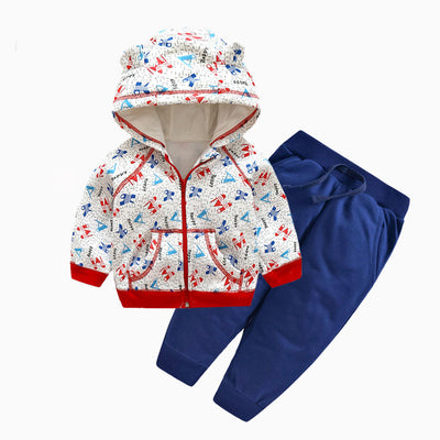 Conjunto de Dos Piezas Infantil en Terciopelo Cristal con Cierre - Image 16