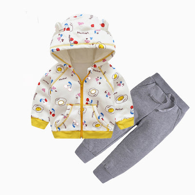 Conjunto de Dos Piezas Infantil en Terciopelo Cristal con Cierre - Image 12