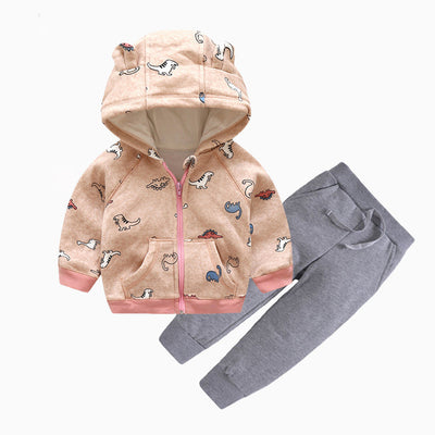 Conjunto de Dos Piezas Infantil en Terciopelo Cristal con Cierre - Image 6