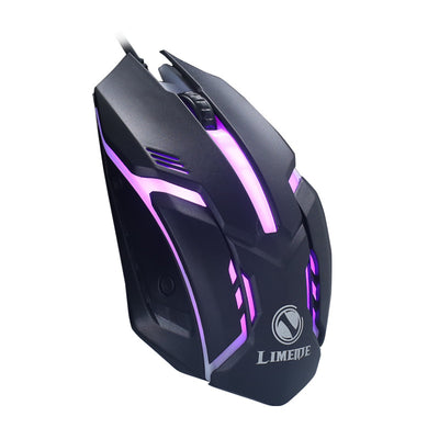 Ratón Alámbrico con Iluminación RGB Multicolor - Image 8