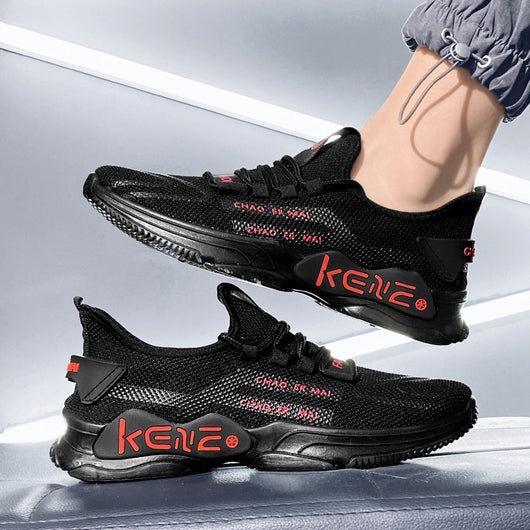 Tenis Deportivos Ligeros con Malla Transpirable para Hombre - Image 8