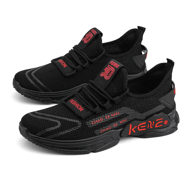 Tenis Deportivos Ligeros con Malla Transpirable para Hombre
