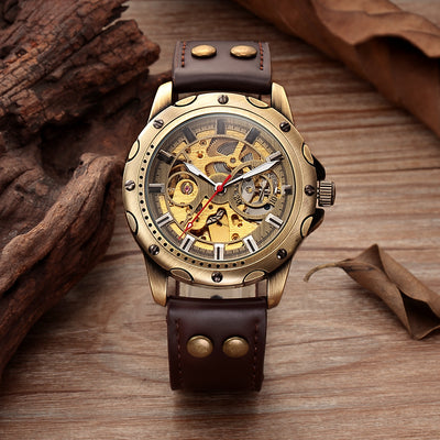 Reloj Mecánico Automático Retro Calavera - Image 9