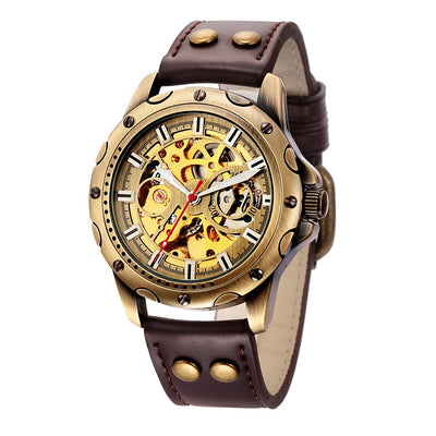 Reloj Mecánico Automático Retro Calavera - Image 7