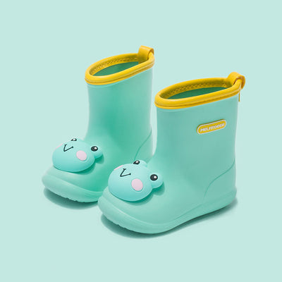 Botas de Lluvia Infantiles Antideslizantes con Diseños Divertidos - Image 9