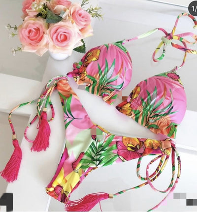 Bikini Estampado Split Diseño Europeo y Americano - Image 17