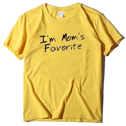 Playera Casual de Cuello Redondo con Estampado