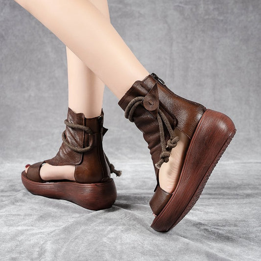 Zapatos para Mujer con Suela Gruesa y Talón Hueco Lateral - Image 2