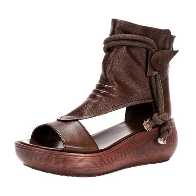 Zapatos para Mujer con Suela Gruesa y Talón Hueco Lateral - Image 4