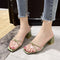 Sandalias Transparentes Mujer Verano - Estilo Moderno y Cómodo