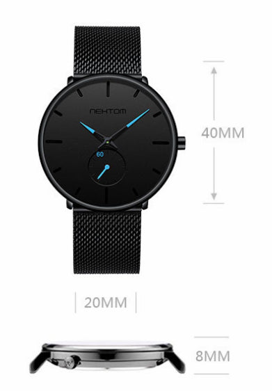 Reloj Naiton NEKTOM para Hombre - Resistente al Agua 30M, Cuarzo de Moda - Image 5