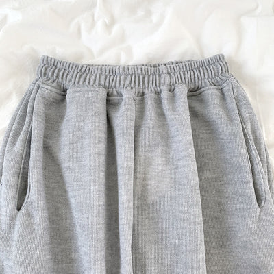 Pantalones Casuales de Cintura Alta Elástica Rectos y Holgados - Image 24