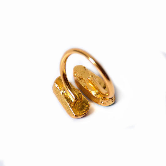 Anillo de Turquesa con Cristal de Clúster Natural - Image 6