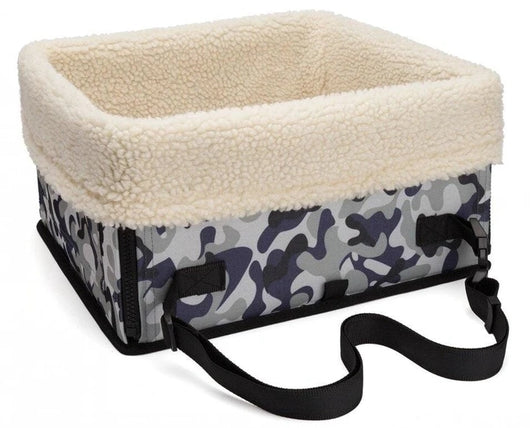 Asiento Elevador Portátil para Mascotas en Auto - Impermeable y Plegable - Image 3