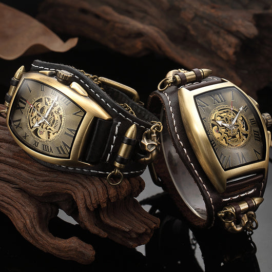 Anillo Calavera Punk Hueco Estilo Europeo Americano para Hombre - Image 9