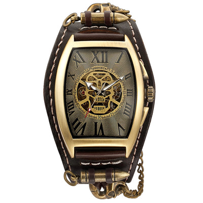 Anillo Calavera Punk Hueco Estilo Europeo Americano para Hombre - Image 2