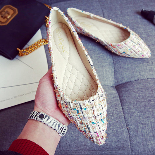 Zapatos Retro Tipo Beanie con Punta Plana para Verano - Image 12