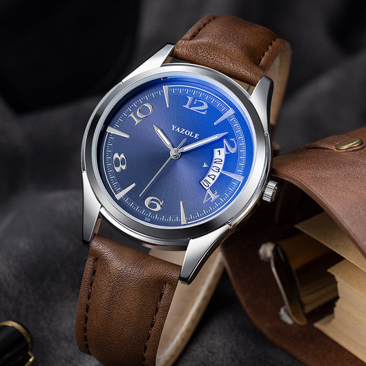 Reloj Empresarial Yazole 515 para Hombre Resistente al Agua - Image 6