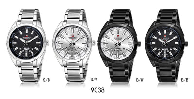 Reloj de Negocios para Hombre con Correa de Acero, Calendario y Semana - Image 16
