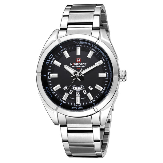 Reloj de Negocios para Hombre con Correa de Acero, Calendario y Semana - Image 13