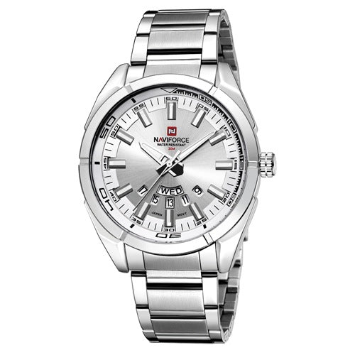 Reloj de Negocios para Hombre con Correa de Acero, Calendario y Semana - Image 17